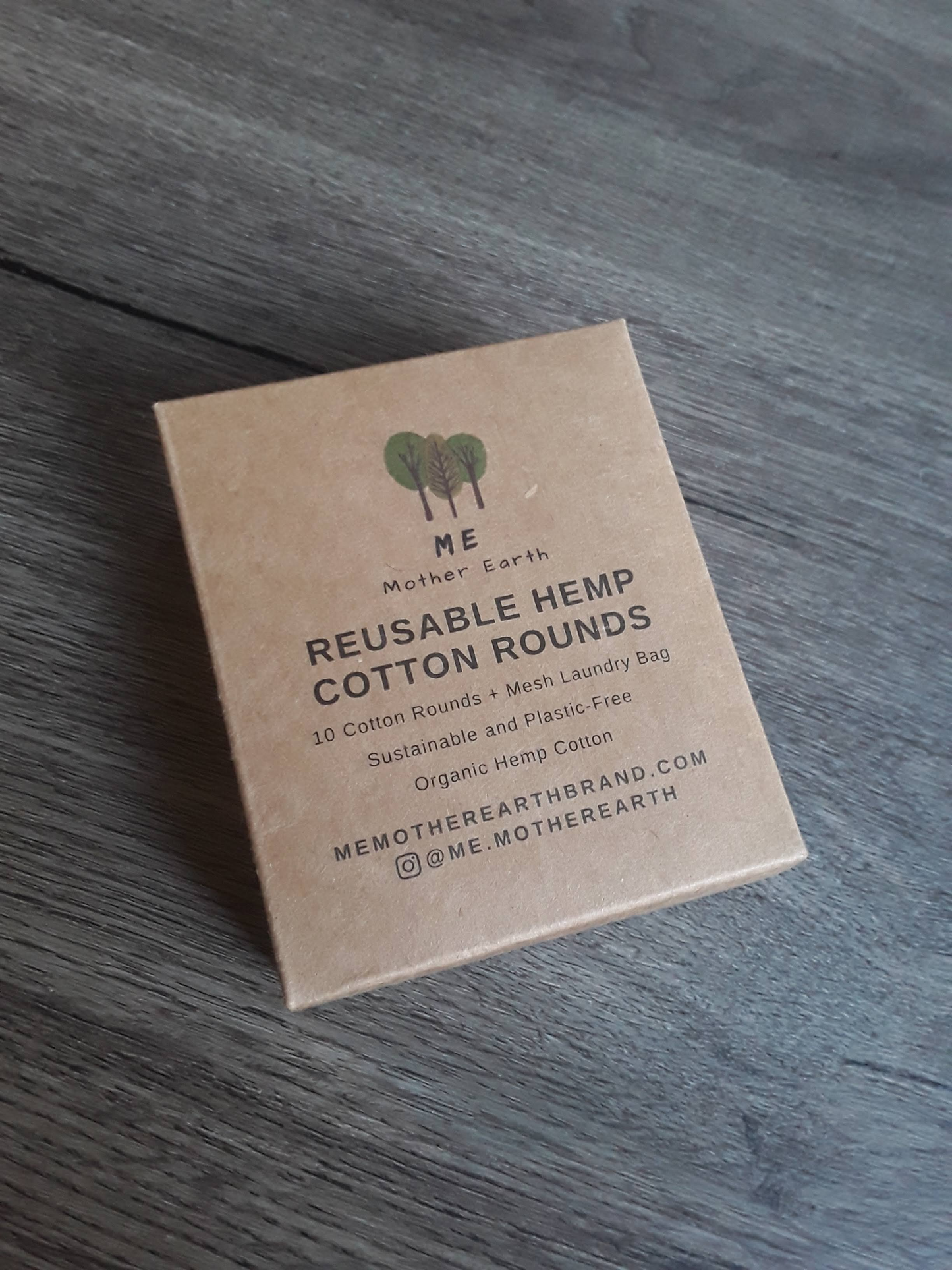 Reusable Hemp Cotton Rounds